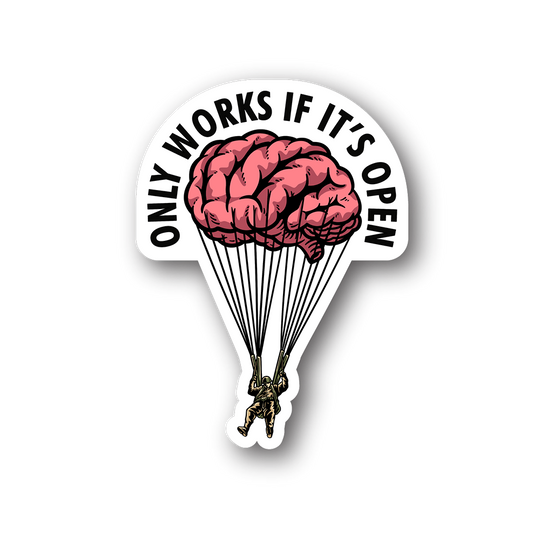 Open Minds Sticker