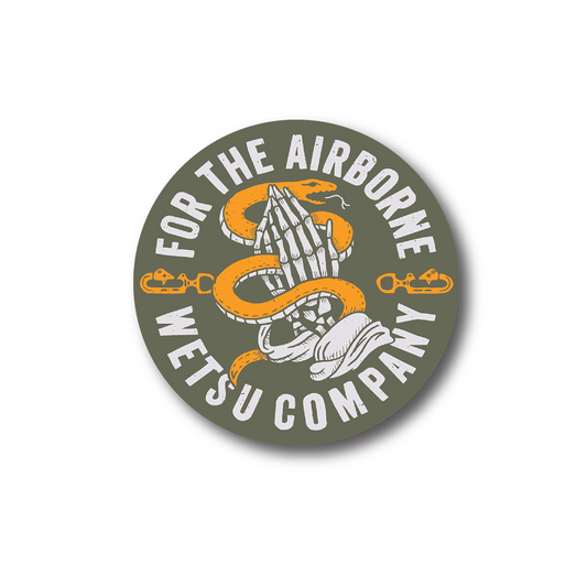 Static Line Bites Sticker