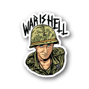 War Is Hell Premium Sticker