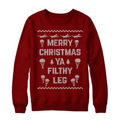 Ya Filthy Leg Christmas Sweatshirt