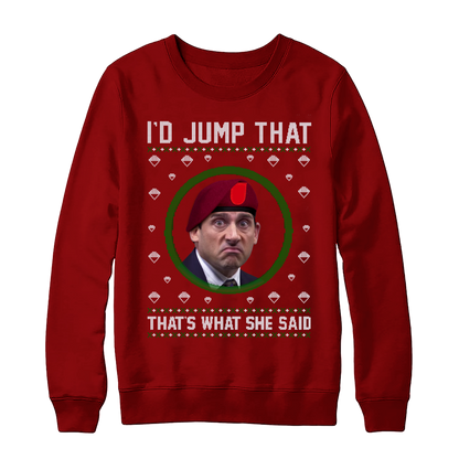 Para Mike "Thats What She Said" Christmas Sweater